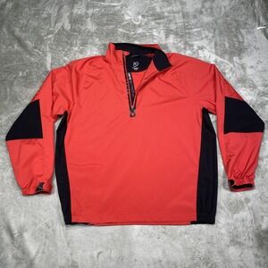 Zero Restriction Pullover Jacket Mens Medium Tour Series Golf Windbreaker‎